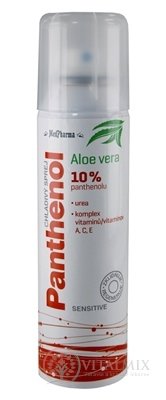 MedPharma PANTHENOL 10% chladivého SPREJ Sensitive, s Aloe vera 1x150 ml