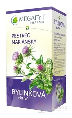 MEGAFYT Bylinková lékárna ostropestřec mariánský bylinný čaj 20x2,5 g (50 g)