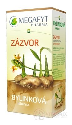 MEGAFYT Bylinková lékárna ZÁZVOR bylinný čaj 20x1,5 g (30 g)
