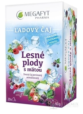 MEGAFYT Ledový čaj Lesní plody s mátou ovocný čaj 20x2 g (40 g)