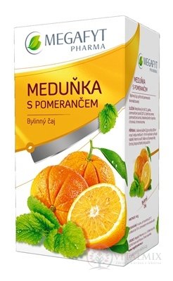 MEGAFYT Meduňka s pomerančem 20x2 g (40 g)