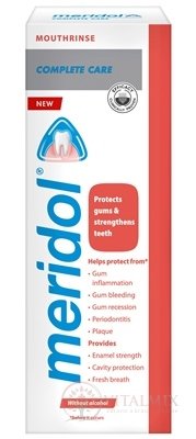 MERIDOL COMPLETE CARE ÚSTNÍ VODA bez alkoholu 1x400 ml