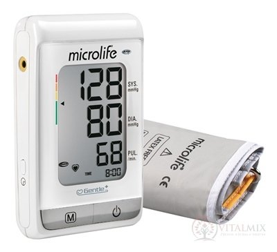 MICROLIFE TLAKOMĚR DIGITÁLNÍ BP A150 AFIB automatický na rameno (paměť na 30 naměřených hodnot) + adaptér, 1x1 set