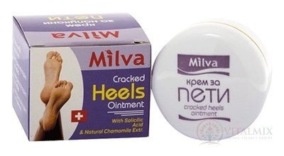 Milva KRÉM na popraskané paty (Milva Cracked Heels Ointment) 1x35 ml