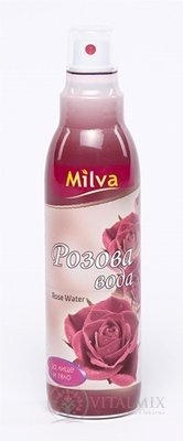 Milva RŮŽOVÁ VODA s pumpičkou (Milva Rose Water) 1x200 ml