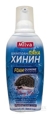 Milva ŠAMPON chinin PĚNOVÝ (Milva Quinine FOAM Shampoo) 1x200 ml