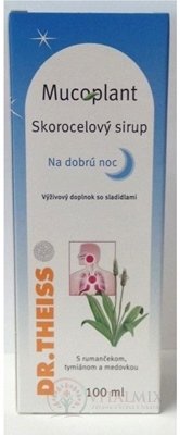 Mucoplant Jitrocelový sirup Na dobrou noc 1x100 ml