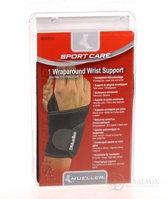 Mueller Wraparound Wrist Support bandáž na zápěstí 1x1 ks