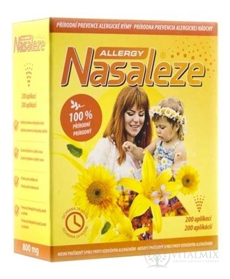 Nasaleze ALLERGY 800 mg nosní práškový sprej, 1x200 dávek