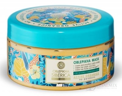 NATURA siberica OBLEPIKHA Mask maska na vlasy rakytníková, závažně poškození 1x300 ml