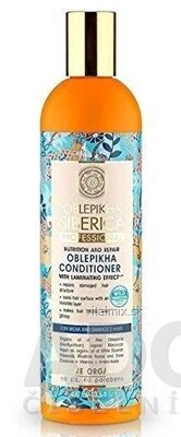 NATURA siberica Rakytníkový kondicionér pro slabé a poškozené vlasy 1x400 ml