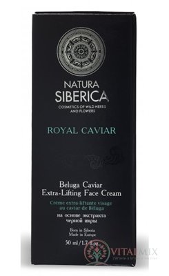 NATURA siberica ROYAL CAVIAR Extra-Liftingový krém s kaviárem z Beluga 1x50 ml