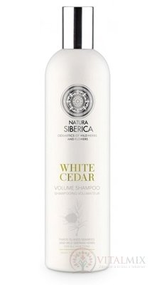 NATURA siberica WHITE CEDAR Shampoo šampon pro objem Bílý cedr 1x400 ml