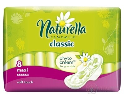 Naturella CAMOMILE Classic Maxi hygienické vložky 1x8 ks