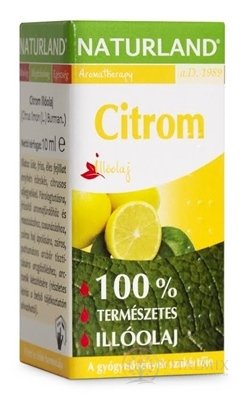 Naturland 100% éterických olejů CITRÓN 1x10 ml