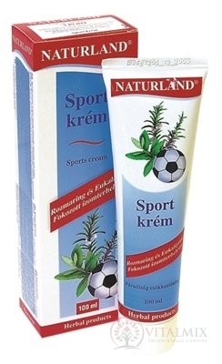 Naturland KRÉM PRO SPORTOVCŮ 1x100 ml