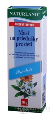 Naturland MAST NA průdušky PRO DĚTI 1x70 g