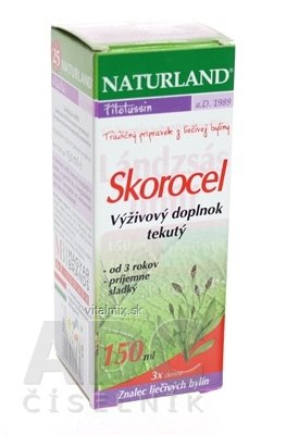 Naturland Jitrocel sirup 1x150 ml
