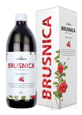 Nefdesanté brusinek šťáva 1x500 ml