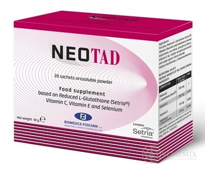 NEOTAD sáčky (prášek Setria glutathion) 1x20 ks