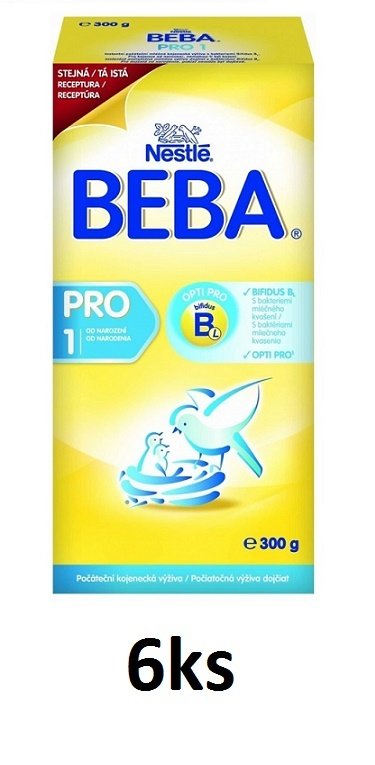 NESTLÉ BEBA PRO 1 6x300G