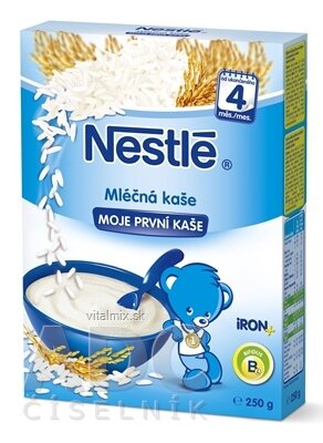 Nestlé MOJE PRVNÍ KAŠE Rýžová mléčná kaše (od 4. měsíce) 1x250 g