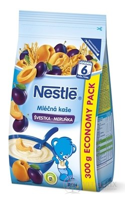 Nestlé Mléčná kaše ŠVESTKA - MERUŇKA (od ukonč. 6. měsíce) 1x300 g