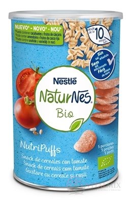 Nestlé Nature BIO Křupky Rajčatové pšenično-ovesné (od ukonč. 10. měsíce) 1x35 g