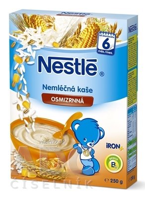 Nestlé Nemléčná kaše Osmizrnná (od ukonč. 6. měsíce) 1x250 g