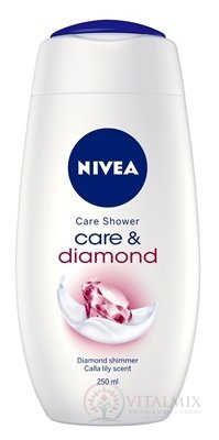 NIVEA SPRCHOVÝ GEL Care &amp; Diamond 1x250 ml