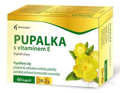 Noventis PUPALKA S VITAMÍNEM E cps 4x15 ks (60 ks)