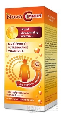 NOVO C IMMUN Lipozomální vitamín C tekutý 1x136 ml