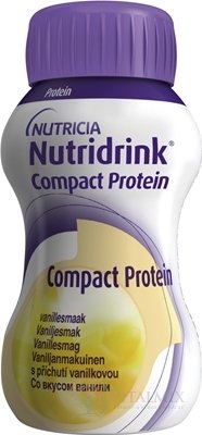 NUTRIDRINK COMPACT PROTEIN s vanilkovou příchutí (inov.2022) 24x125 ml (3000 ml)