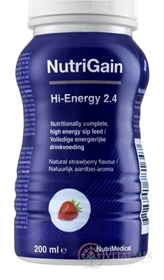 ActaGain 2.4 COMPLETE jahodová příchuť 24x200 ml