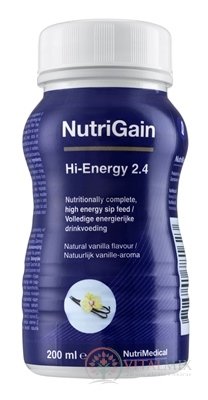 ActaGain 2.4 COMPLETE vanilková příchuť 24x200 ml