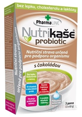 Nutrikaša Probiotic - s čokoládou 3x60 g (180 g)