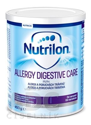 Nutrilon 1 ALLERGY Digestive CARE mléčná výživa v prášku (od narození) 1x450 g