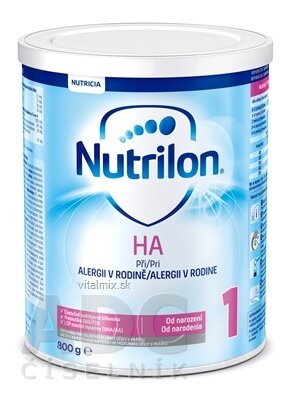 Nutrilon 1 HA mléčná výživa v prášku (od narození) 1x800 g