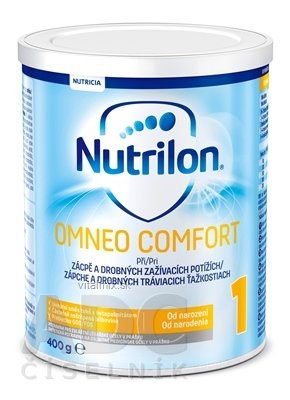Nutrilon 1 Omneo COMFORT mléčná výživa v prášku (od narození) 1x400 g