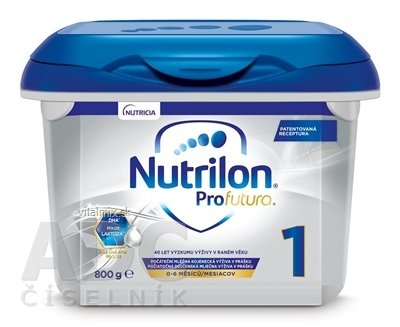 Nutrilon 1 ProFutura Nová počáteční kojenecká mléčná výživa v prášku (0-6 měsíců) (inov.2019) 1x800 g