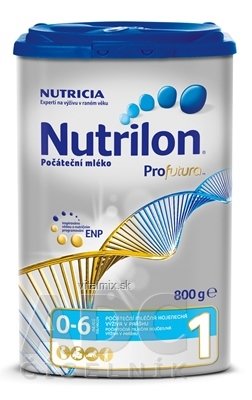 Nutrilon 1 Profutura počáteční mléčná kojenecká výživa (0-6 měsíců) 1x800 g