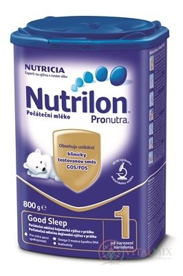 Nutrilon 1 Pronutra Good Sleep mléčná výživa v prášku na dobrou noc (od narození) 1x800 g