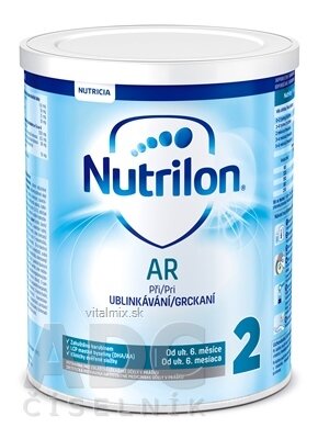 Nutrilon 2 AR mléčná výživa v prášku (od ukonč. 6. měsíce) 1x800 g