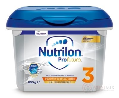 Nutrilon 3 ProFutura Nová batolecí mléčná výživa v prášku (od 12-24 měsíců) (inov.2019) 1x800 g