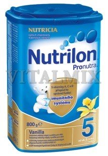 NUTRILON 5 PRONUTRA VANILKA 800G