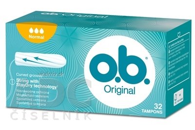 ob Original Normal hygienické tampony (inov.2018) 1x32 ks