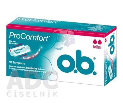 ob ProComfort Mini hygienické tampony 1x16 ks