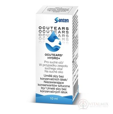 OCUTEARS HYDRO+ oční roztok, bez konzervačních látek 1x10 ml