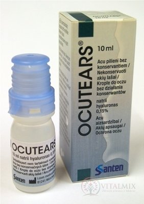 OCUTEARS oční viskoelastická emulzní kapky 1x10 ml