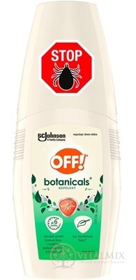 OFF! Botanicals rozprašovač repelent, na rostlinné bázi 1x100 ml